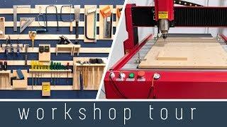 Workshop Tour  |  Modelmaking, Woodworking & Small CNC Fabrication Shop