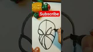 Spider-Man Drawing In 15 Seconds #shorts #art #youtube #spiderman #youtubeshorts #viral #drawing