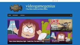 Introducing My Website! videogamegenius.com