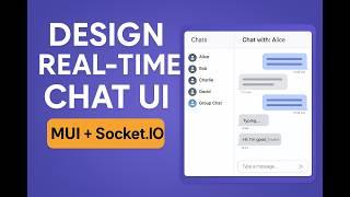 Build Real-Time Chat UI with MUI + Socket.IO | MERN Stack Chat App Tutorial – Episode