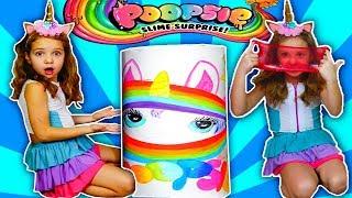 ЕДИНОРОГ ПУПСИ + САМОДЕЛЬНЫЙ  POOPSIE Slime Unicorn Surprise DIY