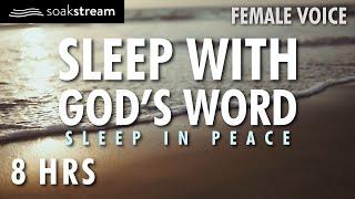 SOAK IN GOD'S PROMISES BY THE OCEAN | FEMALE VOICE | 100+ Bible Verses For Sleep