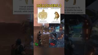Which Is The Superior Pelican In Helldivers 2? #summeronshorts