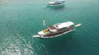 Labuan Bajo from above 4K