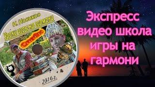  Видео уроки игры на гармони для начинающих  Экспресс видео - школа Н.Новикова  (Демо)