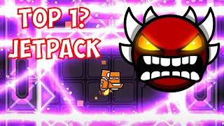 Is The Top 1 Jetpack Level Really That Hard (Project Buzzkill by superkobster) - Geometry Dash