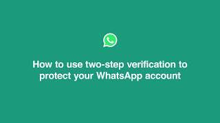 How To Use Two-Step Verification | Privacy Tips | WhatsApp