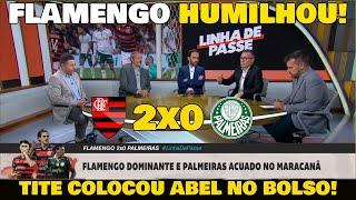 A IMPRENSA FICOU DE BOCA ABERTA COM FLAMENGO! FOI UM AMASSO, FLAMENGO 2x0 PALMEIRAS COPA DO BRASIL.