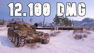 World of Tanks T95/FV4201 Chieftain - 5 Kills 12,1K Damage