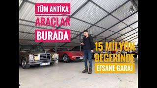 15 Milyon Değerinde Efsane Garaj | Özenle Saklanmış Klasik Otomobiller #Corvette #Cadillac #İmpala