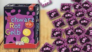 SCHWARZ ROT GELB - Spielregeln TV (Spielanleitung Deutsch) - AMIGO SPIELE