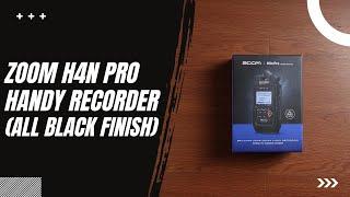 Zoom H4n Pro (Black) Handy Recorder Unboxing