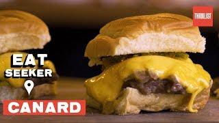 White Castle-Style Burgers & Foie Gras On One Menu || Eat Seeker: Canard