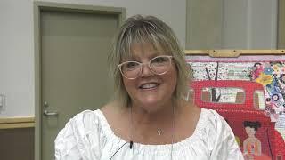 Laura Heine Demonstrates Preparing Fabric for Collage Quilts