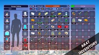 AK47 INVENTORY FIVEM | ESX/QBCORE