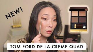 TOM FORD - NEW De La Creme Eye Color Quad - Swatches and Demo