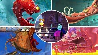 Rayman Origins - All Bosses (No Damage) 1080p HD 60fps