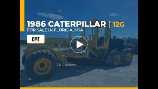 Caterpillar 12G Motor Grader For Sale