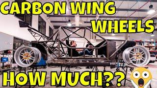 Carbon Fiber Wing, Cheap Wide Wheels and New Parts! (Death Kart 350z part 10)