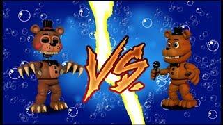 FNaF World the return to evil ADVENTURE NIGHTMARE TOY FREDDY! (Fan-game Fnaf)