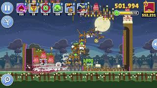 Angry Birds Friends Level 5 Tournament 1474 three stars NO POWER-UP walkthrough 2024-11-16