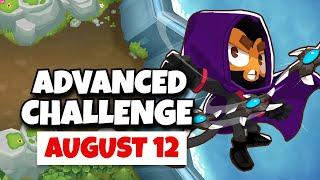 BTD6 Advanced Challenge | Which Tower Can See Through The Wall? | August 12, 2024