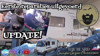 #02 UPDATE! Problemen met de camper | EERSTE REPARATIES UITGEVOERD! | WONEN IN DE CAMPER