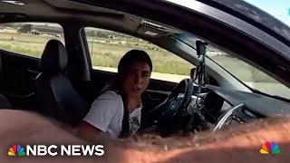 Video shows traffic stop of a Utah college student before ICE detained her
