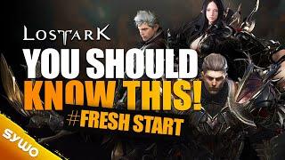 Jump Starting LOST ARK? GET HELP HERE! Fresh Start Guide 2023