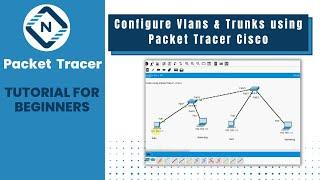 Configure Vlans and Trunks using Packet Tracer   Cisco | Packet tracer | Networkforyou