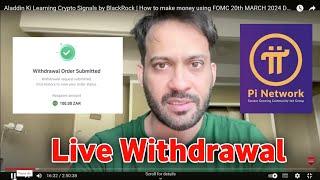 Pi Network Live Withdrawal 100$ Waqar Zaka @waqarzaka