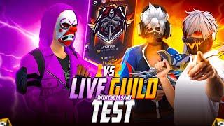 FREE FIRE LIVE GUILD TEST | FF LIVE GUILD TEST |FF LIVE TEAM CODE GIVEAWAY | FF LIVE CUSTOM GIVEAWAY