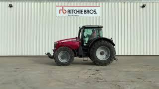 2010 Massey Ferguson 8660 Dyna-VT 4WD Agricultural Tractor I St Aubin, France Auction - 7 & 8 Dec