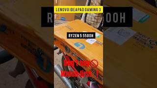 Lenovo IdeaPad Gaming 3 | Ryzen 5 5500H | RTX 2050 | #shorts #lenovoideapadgaming3