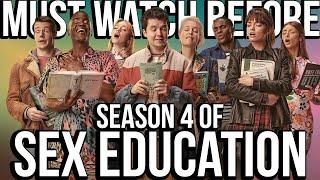 SEX EDUCATION Season 1-3 Recap | Must Watch Before Season 4 | Netflix Series Explained