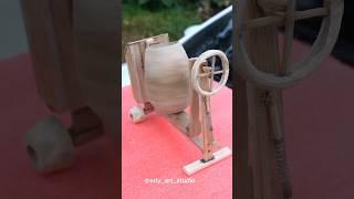 Miniatur Molen Dari Bahan Bambu