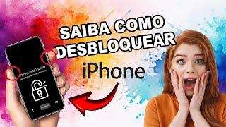 IPHONE BLOQUEADO? - VEJA AQUI COMO DESBLOQUEAR - IPHONE INATIVO - PARA TODOS OS IPHONES 2