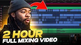 2 Hour Full Mixing Video Of An RNB Hip Hop Song With ONLY PLUGINS