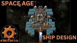 Factorio Space Age: starter ship design!