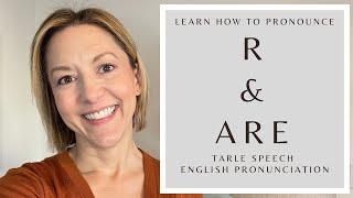 How to Pronounce ARE & the Letter R - American English Homophone Pronunciation Lesson