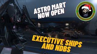 Executive Hanger Ships and NDBs | Astro Mart is Open | F7A Gameplay | Star Citizen