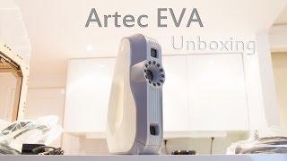 Artec EVA 3D-scanner - Unboxing and Start Up