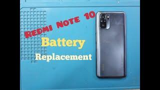 Xiaomi Redmi Note 10 Battery Replacement