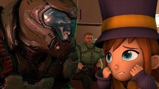 Hat Kid annoys the Slayer [SFM]