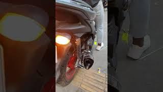 aerox155 cool exhaust  modified #skdbikeworld #youtubeshorts