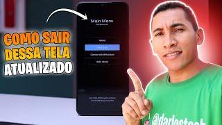 3 Formas INFALÍVEIS de como SAIR da tela Main Menu do celular Xiaomi (2023)