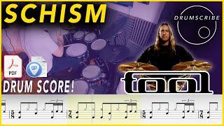 Schism - Tool | DRUM SCORE Sheet Music Play-Along | DRUMSCRIBE