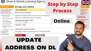 How to UPDATE your address with DVLA for your driving license | CHANGE Address On UK Driving Licence