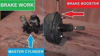 Master Cylinder and Brake Booster Replacement with Basic Hand Tools