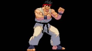 Sprite Process: SF3 Akira Yuki